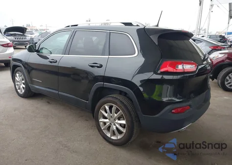 2016 Jeep Cherokee Limited z USA, uszkodzony, nr VIN 1C4PJLDB8GW249680